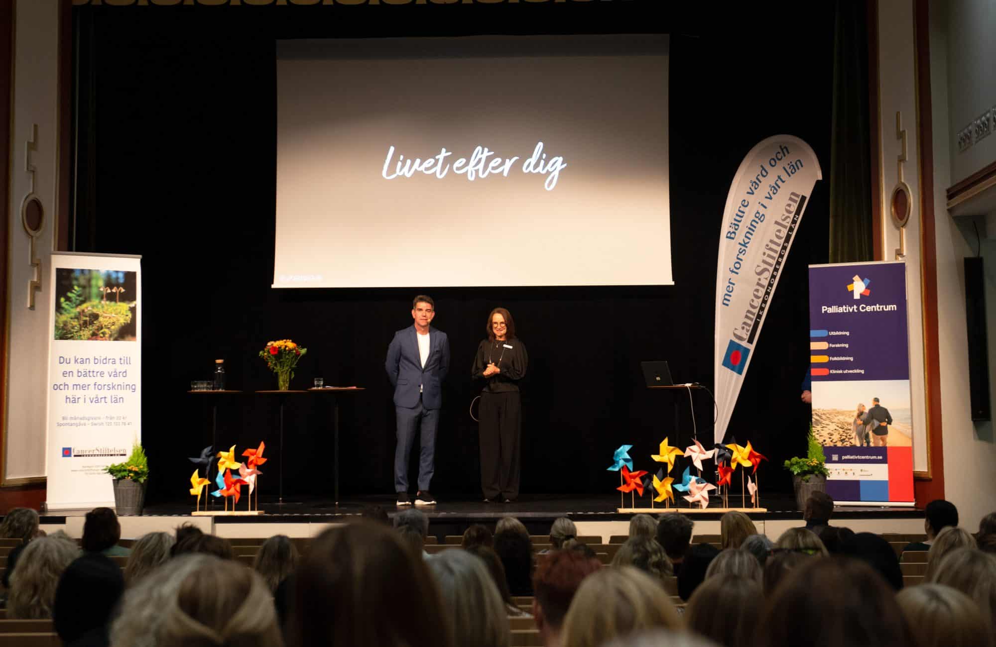 Patrick Ekwall och Anna Sandgren den 28 september 2022 i Ljungby