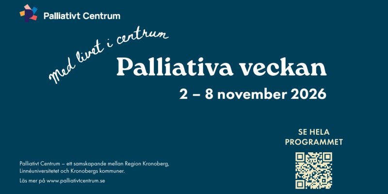 Palliativa veckan går av stapeln vecka 45
